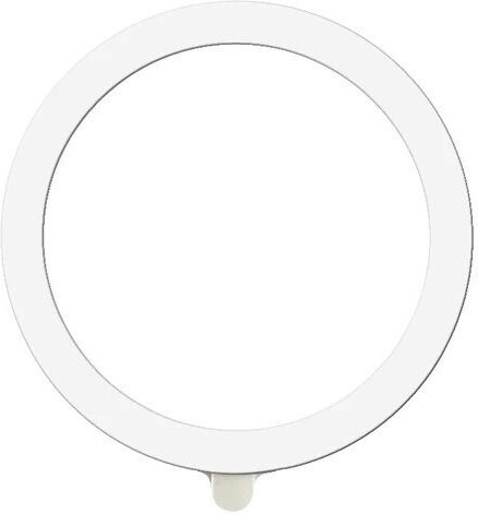 Magsafe Magnetischer Silikonring Apple iPhone Serie 12 13 14 Weiß