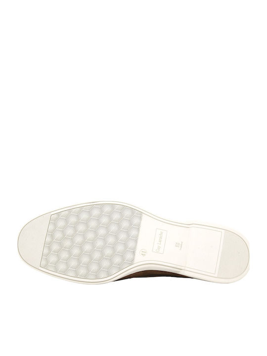 Suede Herren Mokassins in Tabac Braun Stilart