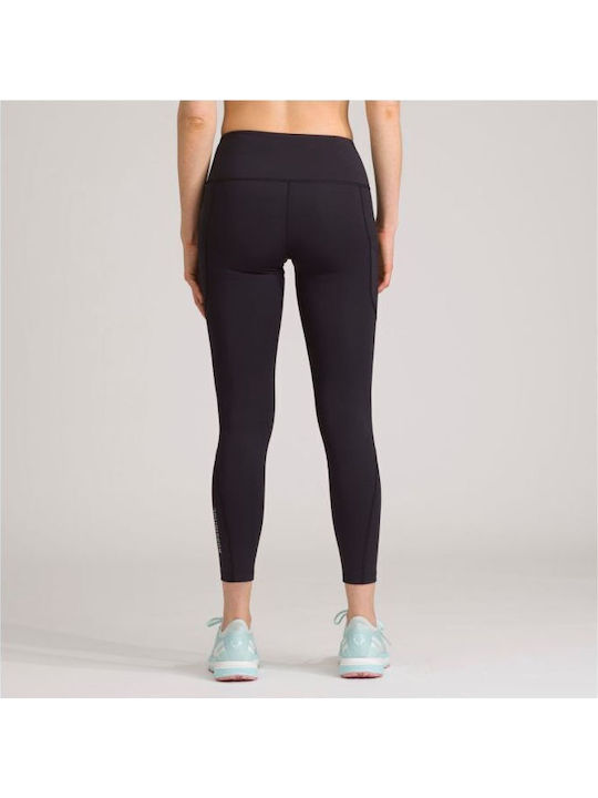 Lauf Damen Leggings Hohe Taille Schwarz