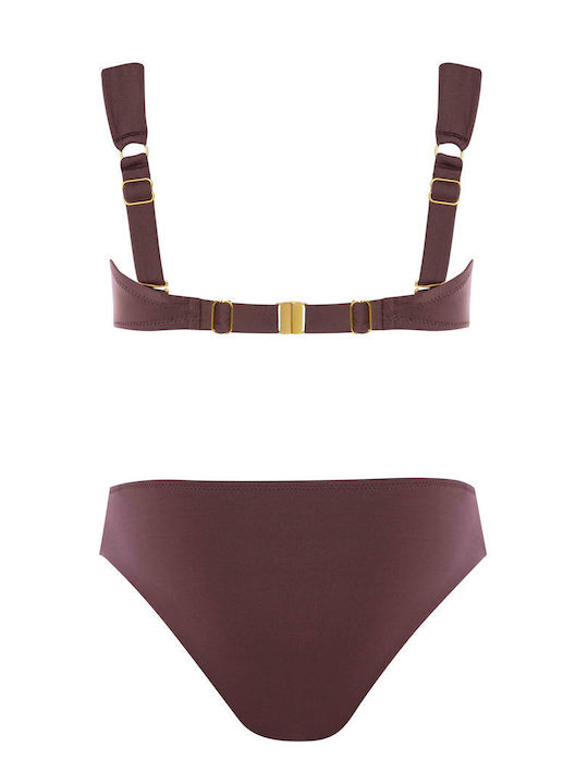 Bikini Set Brown