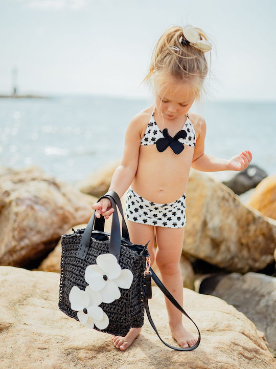 CL Παιδικό Μαγιό Μπικίνι Black&white Bloom
