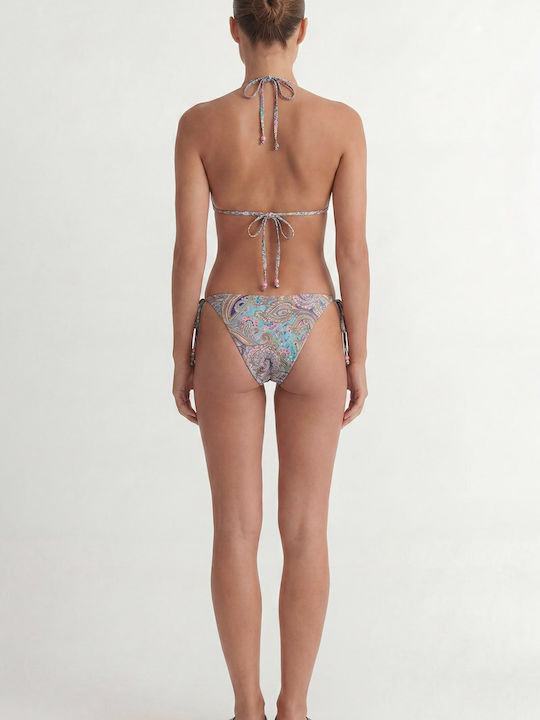 Bikini Τριγωνάκι με Ενίσχυση Ροζ