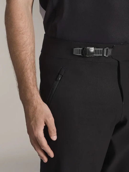 Men's Black Cycling Bermuda