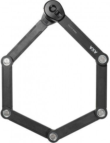 Axa Fahrradschloss Sicherheitszusammenklappbar 8mmx 90cm Schwarz