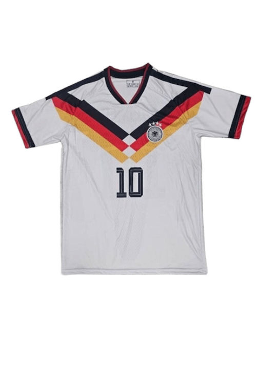 Football Jersey Musiala Germany National Team Mundial 2026 White Balón De Oro Unisex Ab162