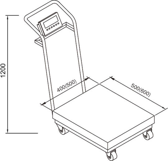 TE Tameiaki Express Electronic Platform with 150kg Weighing Capacity and 10gr Accuracy