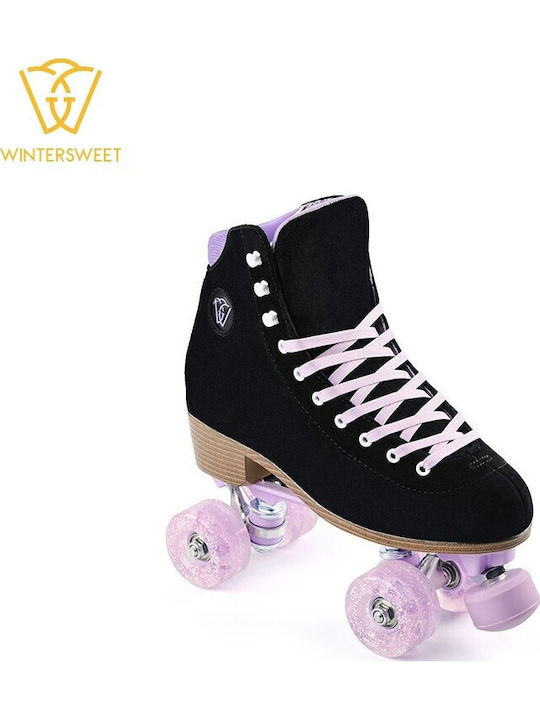 Wintersweet Quad Αυξομειούμενα Rollers Μαύρα Παιδικά