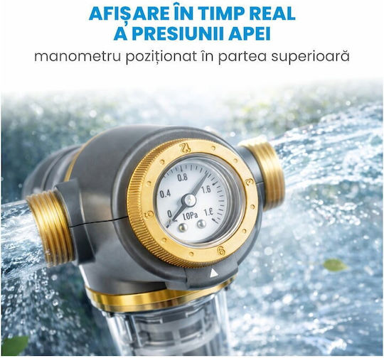 Midea Sistem Filtru de Apă Single Alimentare Centrală Diametru 3/4'' QZBW20S-12