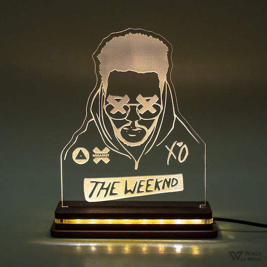 World of Wood Φωτιστικό The Weeknd LED