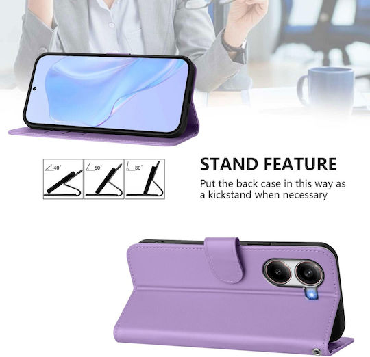 Handyhülle Gehärtetes Glas Lila (Poco X7 Pro)