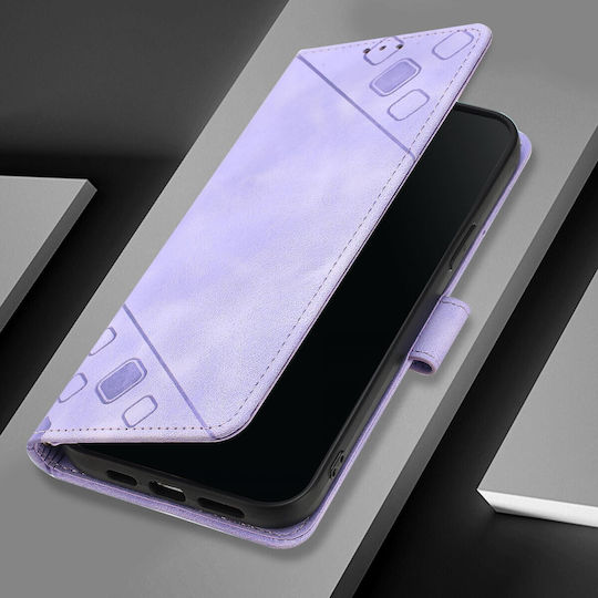 Book Tempered Glass Violet (Poco X7 Pro)