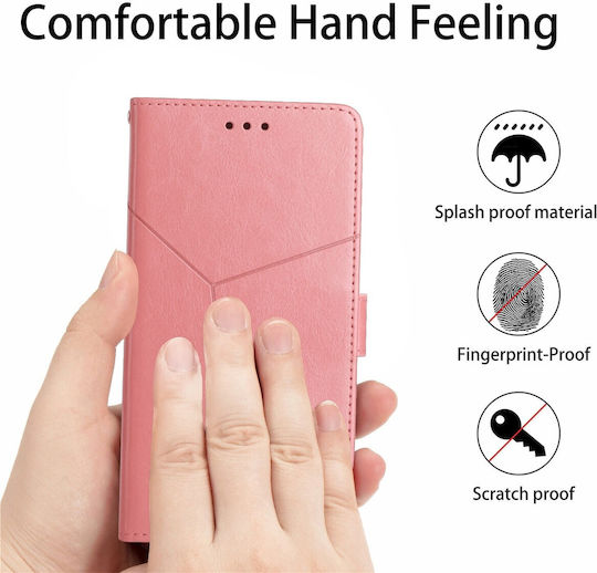 Book Tempered Glass Ροζ (Poco M5)