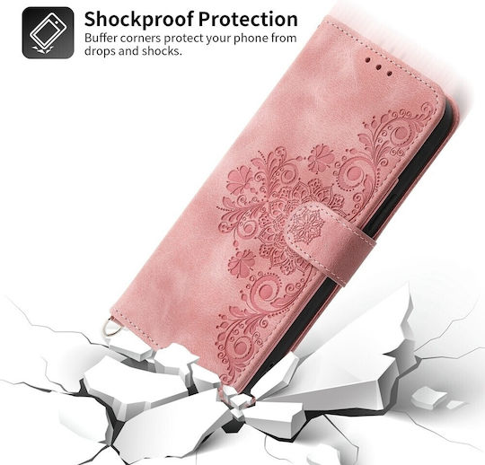 Book Tempered Glass Ροζ (Poco X6 Pro)
