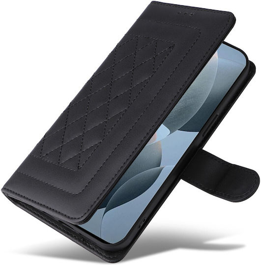 Book Tempered Glass Μαύρο (Poco X6 Pro)