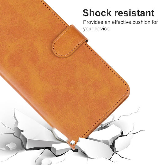 Book Tempered Glass Brown Redmi 13C 4G / Poco C65 4G Realme C65