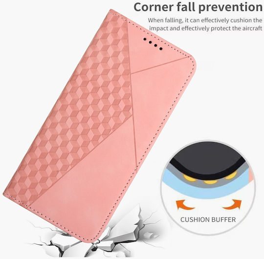 Book Tempered Glass Rose Gold Redmi Note 12 5G / Poco X5 5G
