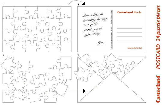 Puzzle Postcard 2D 24 Piese