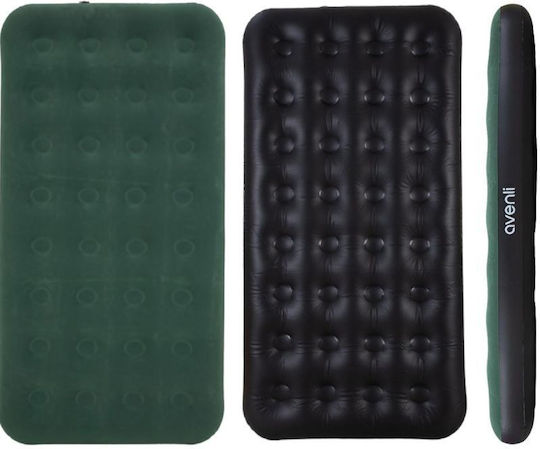 Jilong Saltea Gonflabilă de Dormit Single 191x99x22cm Verde