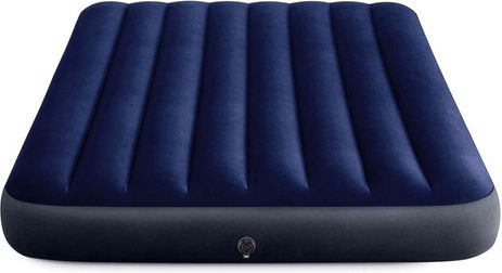 Saltea Gonflabilă de Dormit King Size 137x191x25cm Albastră