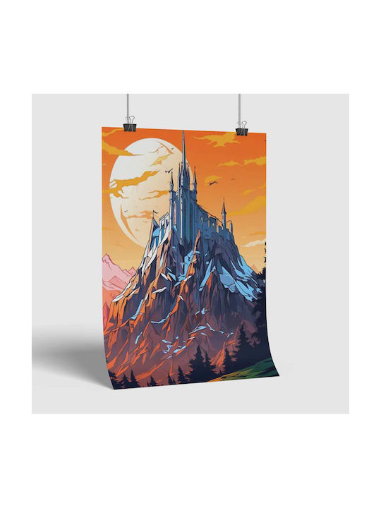 Poster Lord Rings Mordor Middle Earth Mv128 40cm X 50cm