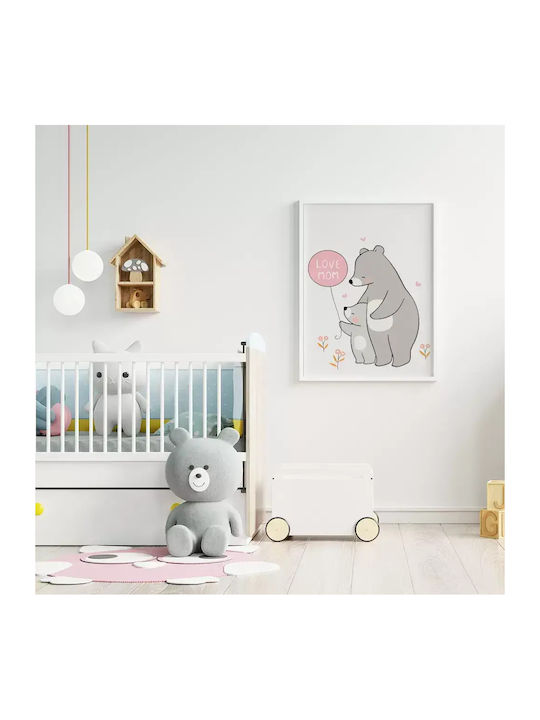 Παιδική Αφίσα Bears 50x40εκ.