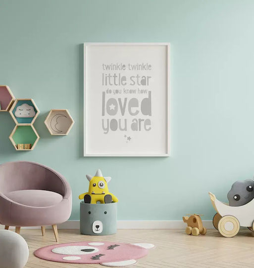 Kids Poster You Are Loved 50x40cm