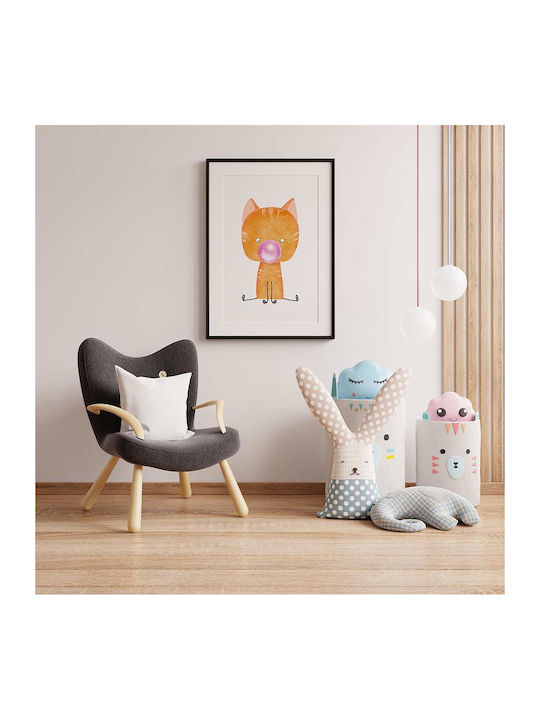 Παιδική Αφίσα Little Cat 50x40εκ.