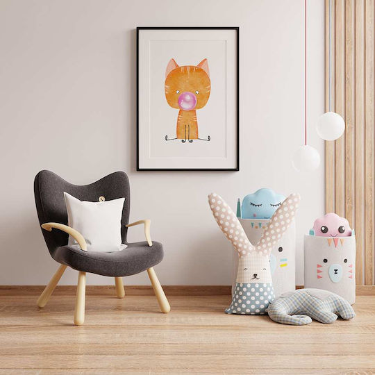 Παιδική Αφίσα Little Cat 50x40εκ.