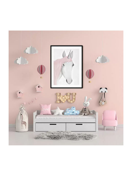 Παιδική Αφίσα Unicorn 50x40εκ.