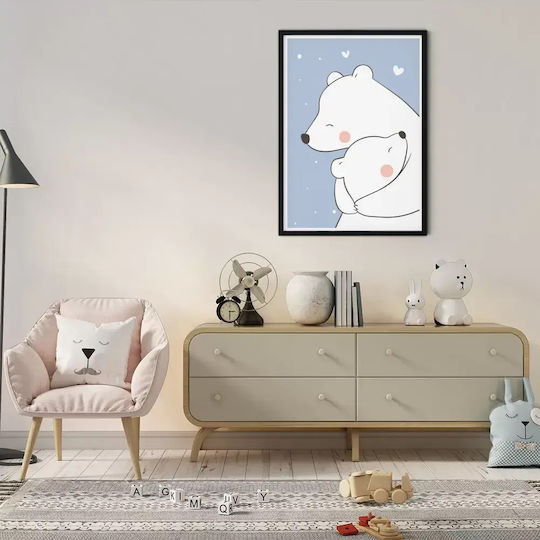 Παιδική Αφίσα Loving Bears 50x40εκ.