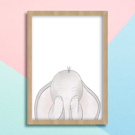 Poster pentru Copii Elefănțel 50x40 cm