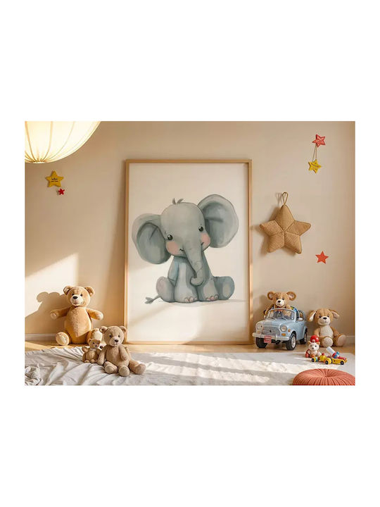 Kids Poster Elephant 50x40cm