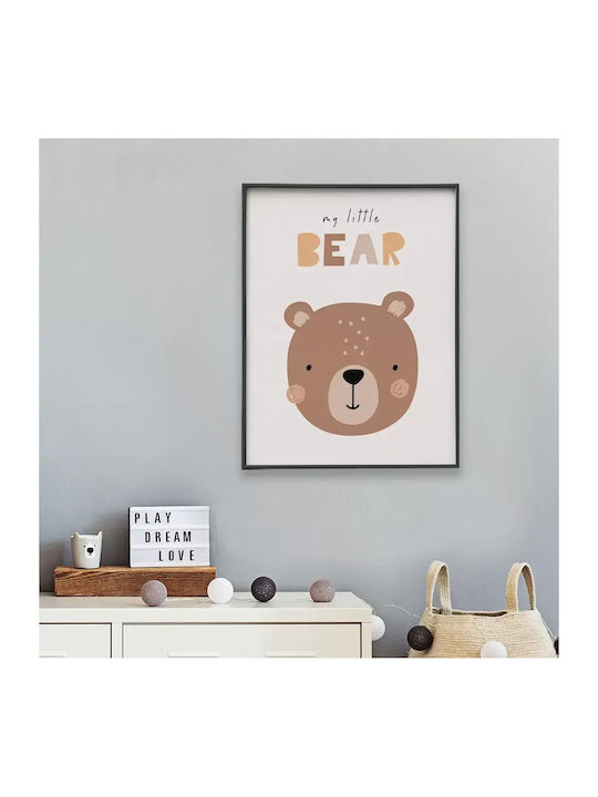 Παιδική Αφίσα My Little Bear 50x40εκ.