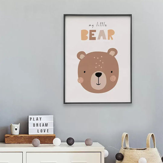 Kinderposter My Little Bear 50x40cm