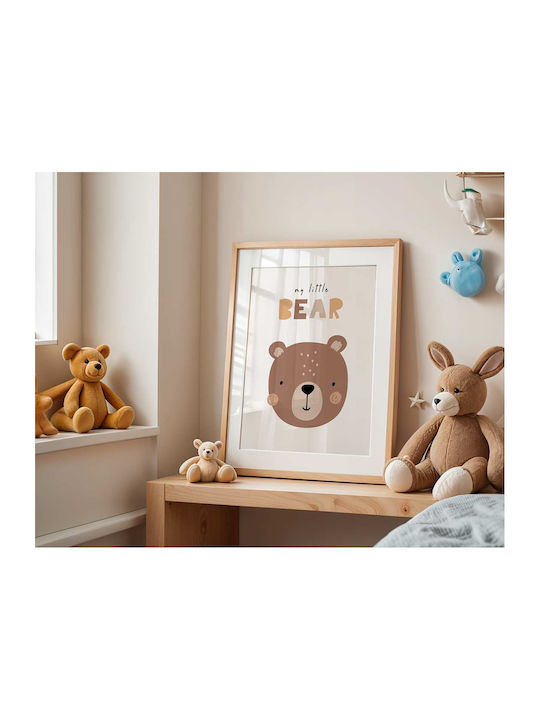 Παιδική Αφίσα My Little Bear 50x40εκ.