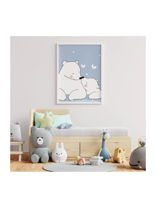 Kinderposter Happy Bears 50x40cm