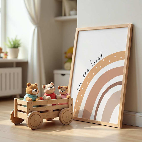 Kids Poster You Are Loved 50x40cm
