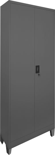 Δίφυλλη Ντουλάπα Ugren Μεταλλική 70x40x190εκ.