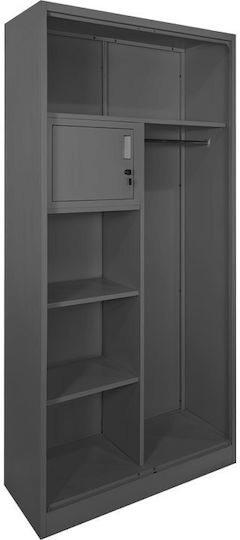 Δίφυλλη Zogi Μεταλλική 90x45x180εκ.