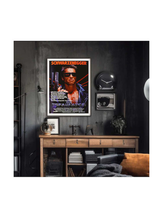 Poster Schwarzenegger Terminator Mv122 40cm X 50cm