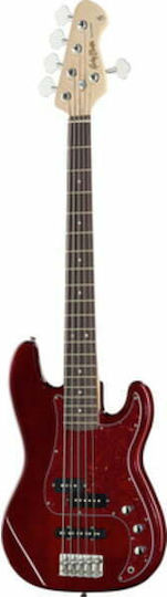Harley Benton Електрическо бас китара PJ-5 HTR Deluxe Series