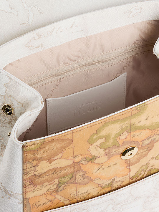Women's White Backpack
