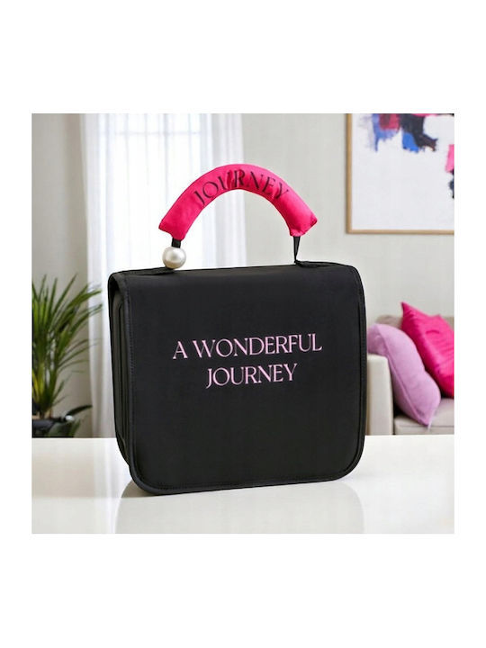 Toiletry Bag In Black Colour 24cm