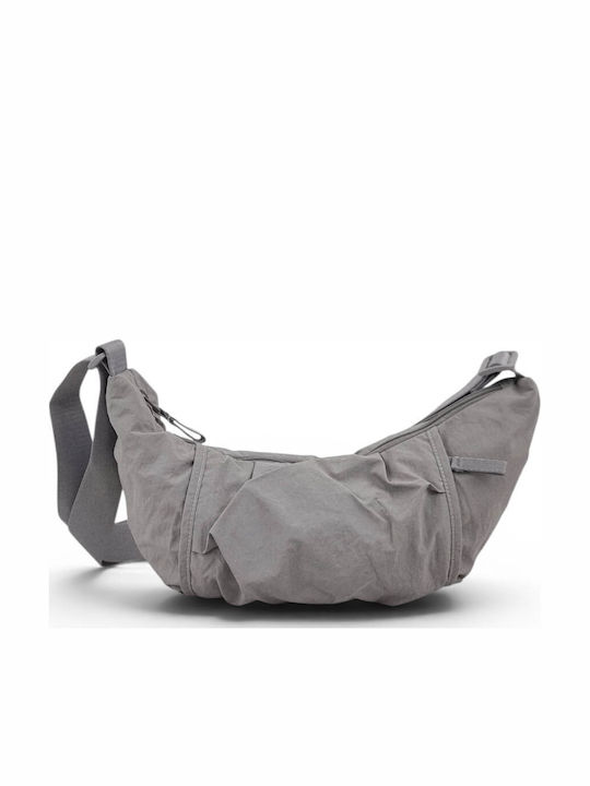 Fabric Women's Shoulder Bag Gray