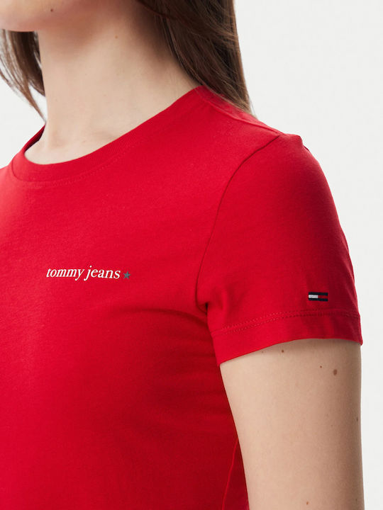 Tjw Γυναικείο T-shirt Κόκκινη