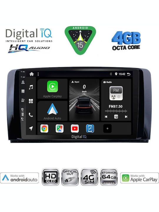 Digital IQ Car Audio System for Mercedes-Benz Vito / Viano 2003-2007 (Bluetooth/USB/WiFi/GPS/Apple CarPlay/Android Auto) with 10" Touch Screen