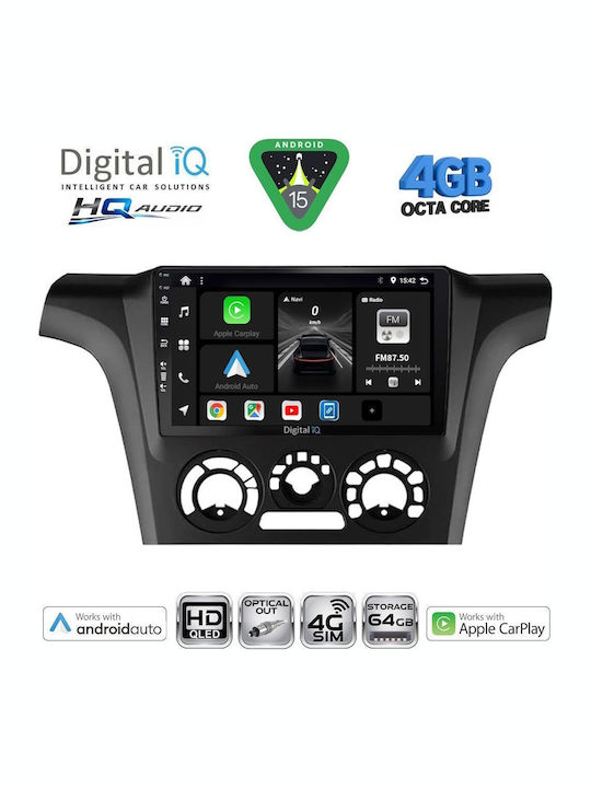 Digital IQ Car Audio System for Mitsubishi Outlander 2020-2022 Bluetooth USB WiFi GPS Apple CarPlay Android Auto with 10" Touch Screen