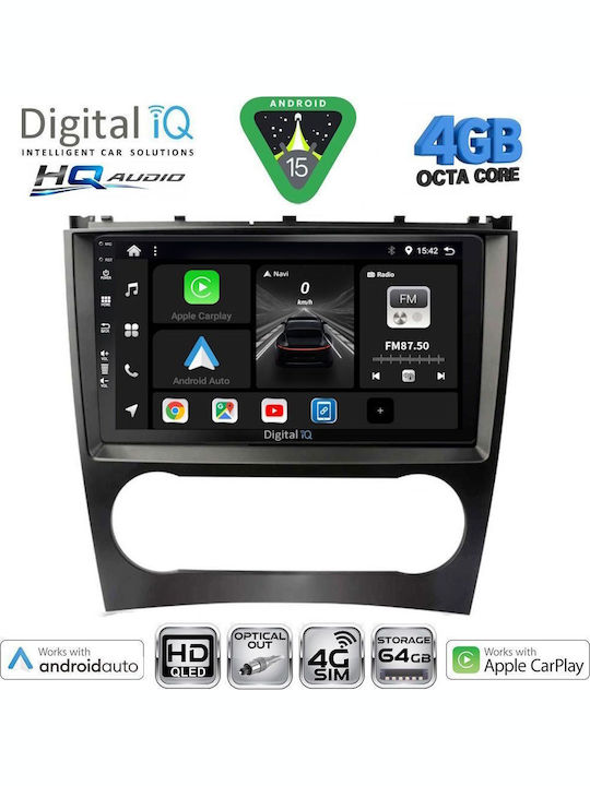 Digital IQ Car Audio System for Mercedes-Benz Sprinter / Vito 2007-2020 Bluetooth USB WiFi GPS Apple CarPlay Android Auto with 9" Touch Screen