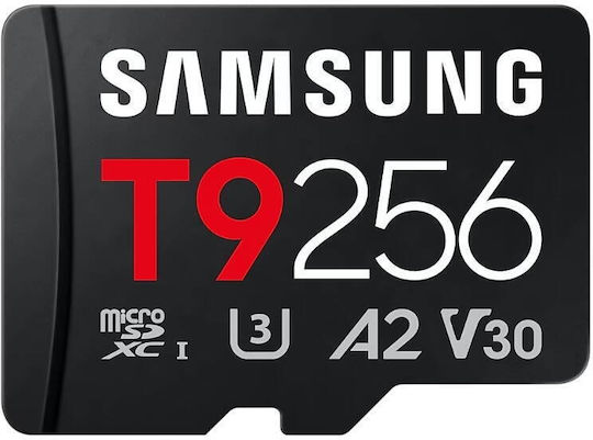Samsung T9 256GB U3 V30 A2 UHS-I 200MB/s с адаптер