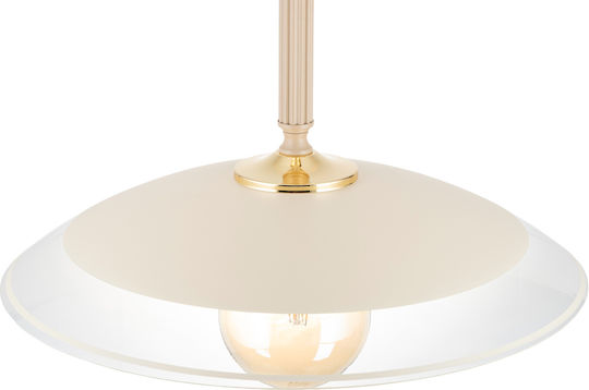 HowHomely Adjustable Beige Ceiling Light with E27 Socket